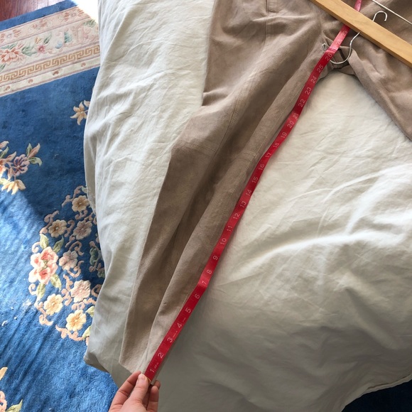 GORGEOUS Vintage Christian Dior suede trouser pants high rise - Picture 14 of 16